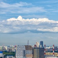 Облака над городом :: Valeriy(Валерий) Сергиенко