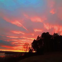Закат над  Бией :: михаил Архангел