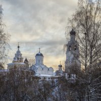 Монастырь в ноябре :: Сергей Цветков