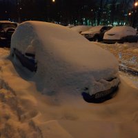 В Москве - снег :: Андрей Лукьянов