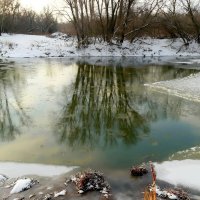 Ещё не сдались реки холодам.. :: Андрей Заломленков