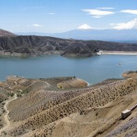 Азатское водохранилище с видом на Арарат :: Александр Кафтанов