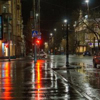Город после дождя :: Дмитрий Ряховский