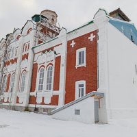Собор построен в 1912 г. в честь преподобных Зосимы и Савватия. :: Виктор 
