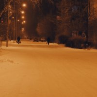 Вечерний зима... :: Михаил Соколов