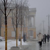 На город опустился туман :: Татьяна 