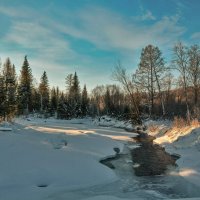 Утренние лучи солнца :: Алексей Мезенцев