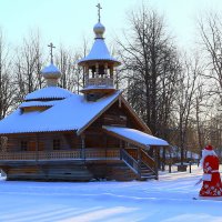 Дед Мороз спешит на встречу Нового Года !!! :: Николай Кондаков