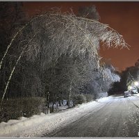 Зимний вечер. :: Александр Дмитриев