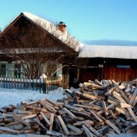 Зима в деревне :: Нэля Лысенко