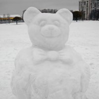 Снежный Миша. :: Вера Щукина