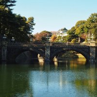 Императорский дворец мост Nijubashi Токио Япония :: wea *