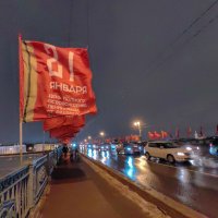 27 января, Дворцовый мост :: Любовь Зинченко 