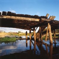 Старый мост в деревне Рабочая слобода :: Сергей Курников