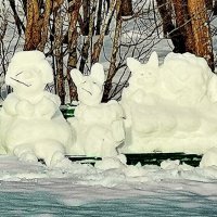 Семья снеговиков ... :: Сергей 