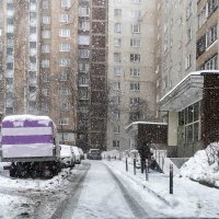 Февральский снегопад :: Валерий Иванович