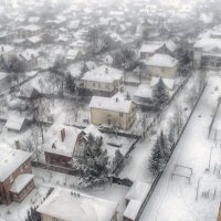 снегопад :: Юрий Яньков