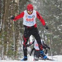 Из лыжного марафона ГАБО 2022 г. :: Евгений Седов