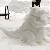 Снежный дракончик :: Андрей Снегерёв