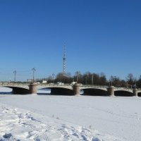 Мост над ледяной Невой :: Вера Щукина