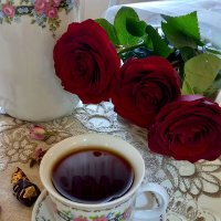 Душистый чай и аромат роз :: tatyana 