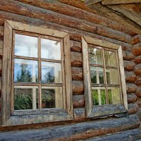 Окна деревянного дома :: Raduzka (Надежда Веркина)