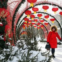Китайский Новый год на Тверском б-ре :: Михаил Бибичков