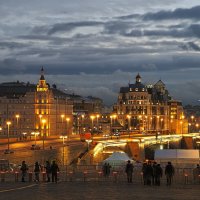 Москва,  Большой Москворецкий мост :: Евгений Седов