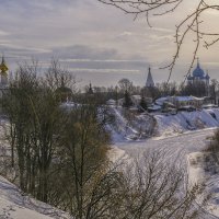 Вид на Суздаль с берега Каменки :: Сергей Цветков