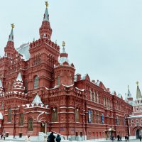 Москва. Исторический музей. Зима :: Николай Николенко
