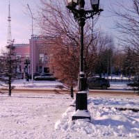 Зима в  Караганде. :: Андрей Хлопонин