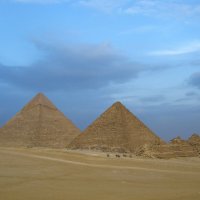 Вечер на Великих пирамидах. :: unix (Илья Утропов)