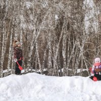 Укротители сугробов :: Сергей Царёв