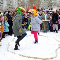 Бой петухов (...или курочек?) :: Татьяна Лютаева