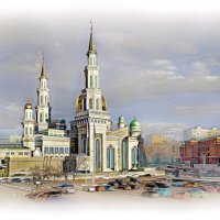 Москва. Соборная мечеть. :: В и т а л и й .... Л а б з о'в