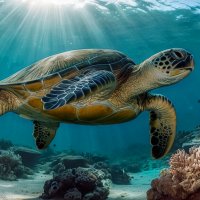 Морская черепаха :: Aleksey Afonin