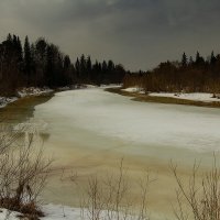 Ледоход на реке Кемчуг :: Владимир Кириченко