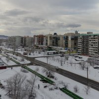 Снежный апрель. :: Виктор Иванович Чернюк