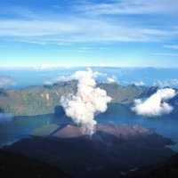 Извержение вулкана Anak gunung Rinjani (Дитя горы Ринджани). :: unix (Илья Утропов)