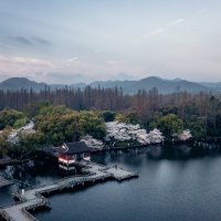 Панорама озера Сиху в Ханчжоу :: Дмитрий 