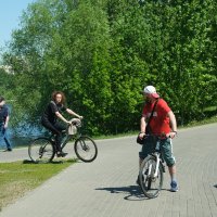 Братеевский каскадный парк :: Лютый Дровосек