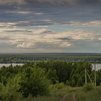 "На излете июня. Волга"© :: Владимир Макаров