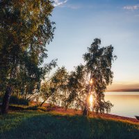 Утро на Ангаре :: Алексей Белик