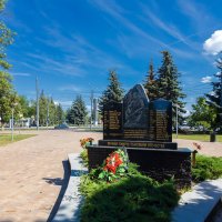 Сквер ветеранам Афганистана и Чечни в Нижнем Новгороде :: Александр Синдерёв