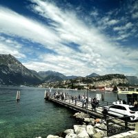 САМЫЕ КРАСИВЫЕ места мира-Италия Озеро Гарда-Лимоне (Gardasee-Limone) на катере /Гарда Экспресс/ :: "The Natural World" Александер