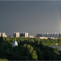 Радуга над городом :: Анатолий ИМХО