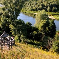 На обрыве у Хопра. :: Восковых Анна Васильевна 