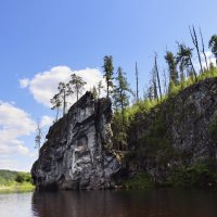 Скалы на Лозьве :: Галина Ильясова