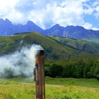 Самовар в горах Ингушетии. :: Светлана 13.06.