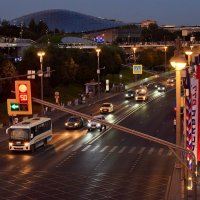 Вечерняя Москва в День города. :: Татьяна Помогалова